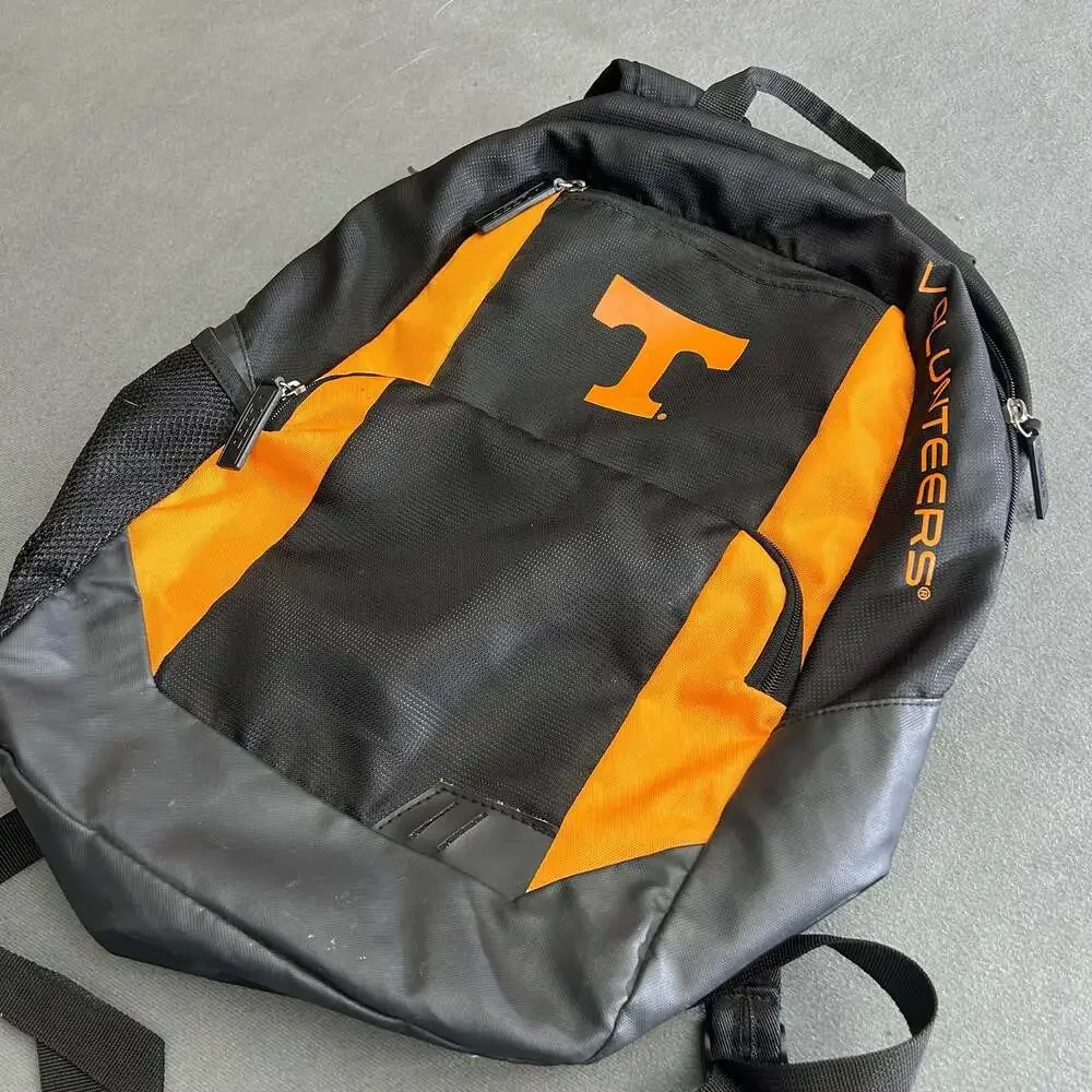 LOGO Tennessee Volunteers Black and Orange Backpack Bookbag